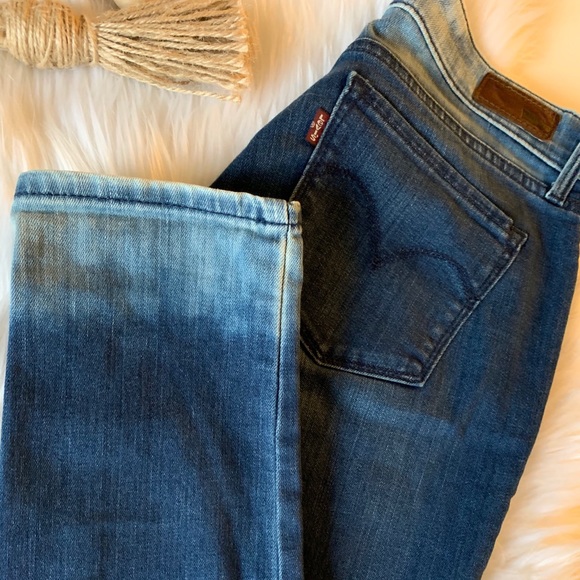 Levi’s Modern Rise Skinny Jean With Ombré Wash - Picture 2 of 8